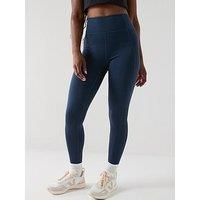 Girlfriend Collective Womens Training Long Compressive High-Rise Legging - Navy