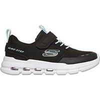 Skechers Glide-Step Flow Hook And Loop Trainers - Black