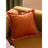 Furn Lil Scallop 45X45Cm Cushion - Feather Filled