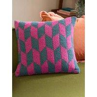 Furn Olsen 45X45 Polyester Cushion Retro Pink