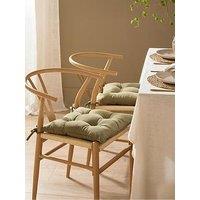 Yard Slub Cotton 40X40 Seat Pads