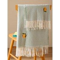 Furn Fruits 130X180 Throw Zesty Orange