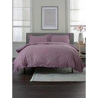 Deyongs Tlc Gingham Frilled Duvet Set