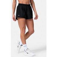 Gym + Coffee Womens Training Contender Shorts - Black