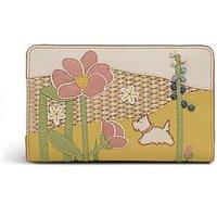 Radley Spring Blooms Medium Bifold Purse Salt - Beige