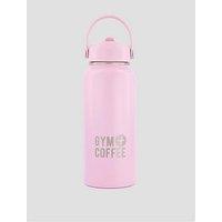 Gym + Coffee Womens Training 1L Hydrate Bottle - Pink
