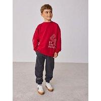 Ted Baker Younger Boys Graphic Logo Set - Red