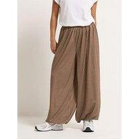 Pixiegirl Petite Micro Gingham Balloon Trousers