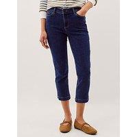 Monsoon Idabella Cropped Jean - Blue