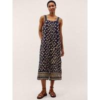 Monsoon Clover Jumpsuit - Blue