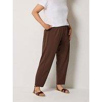 Yours Curve Barrel Trouser