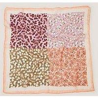 Monsoon Milo Print Silk Scarf