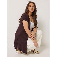 Yours Curve Grown On Cover Up - Brown