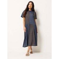 Pixiegirl Petite Check Midaxi Dress