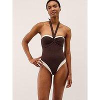 Monsoon Saylor Swimsuit - Brown
