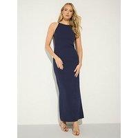 Long Tall Sally Column Dress - Blue