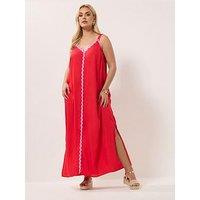 Yours Curve Ric-Rac Maxi Dress