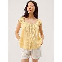 Monsoon Olivia Cotton Top