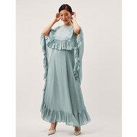Monsoon Jodie Pale Dress - Blue