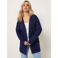 Yours Curve Cardigan - Blue