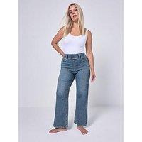Yours Curve Wide Leg Jegging 28"