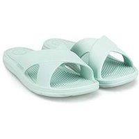 Totes Solbounce Ladies Cross Slide - Mint