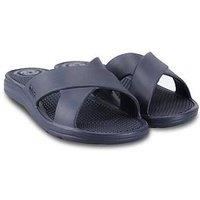 Totes Solbounce Ladies Cross Slide - Navy