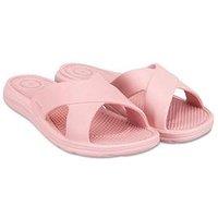 Totes Solbounce Ladies Cross Slide - Dusky Pink