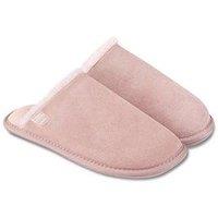 Totes Isotoner Isotoner Ladies Real Suede Mule - Pink