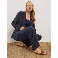 Long Tall Sally Tall Linen Blend Blazer