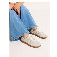 Yours Extra Wide Fit Retro Stripe Trainer