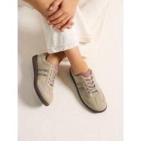 Yours Extra Wide Fit Retro Stripe Trainer