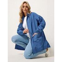 Yours Curve Solid Lightweight Parka