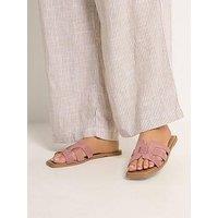 Yours Wide Fit Cut Out Mule Sandal