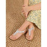 Yours Extra Wide Fit Ditsy Flower Sandal