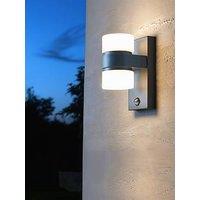 Eglo Atollari 2-Light Modern Exterior Wall Light With Sensor