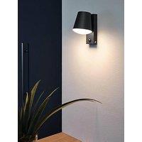 Eglo Caldiero Sleek Zinc-Plated Steel Exterior Wall Light