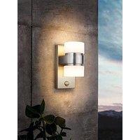 Eglo Atollari Led 2-Light Silver Exterior Wall Light