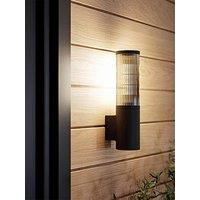 Eglo Salle Sleek Outdoor Wall Light Black