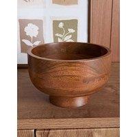 The Very Collection Wooden Pedestal Bowl