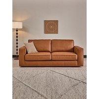 The Very Collection Atalia 3 Seater Leather Sofa - Fsc Certified