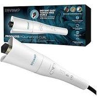 Revamp Hollywood Curl Auto-Rotate Ceramic Curler - White