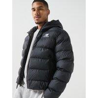 New Balance Men'S Boston Puffer Jacket - Black