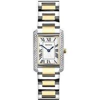 Sekonda Womens Colette Two Tone Alloy Strap With White Dial Analogue Watch