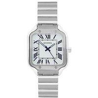 Sekonda Womens Rene Silver Stainless Steel Strap With White Dial Analogue Watch