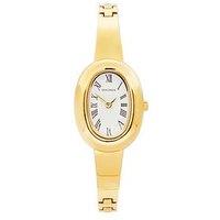 Sekonda Womens Bellamy Gold Alloy Strap With White Dial Analogue Watch