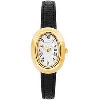 Sekonda Womens Bellamy Black Leather Strap With White Dial Analogue Watch