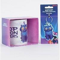Netflix K-Pop Demon Hunters Derpy Mug And Keyring Bundle
