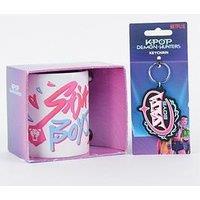 Netflix K-Pop Demon Hunters Saja Boys Mug And Keyring Bundle
