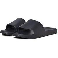 Jack & Jones Moulded Slider - Black